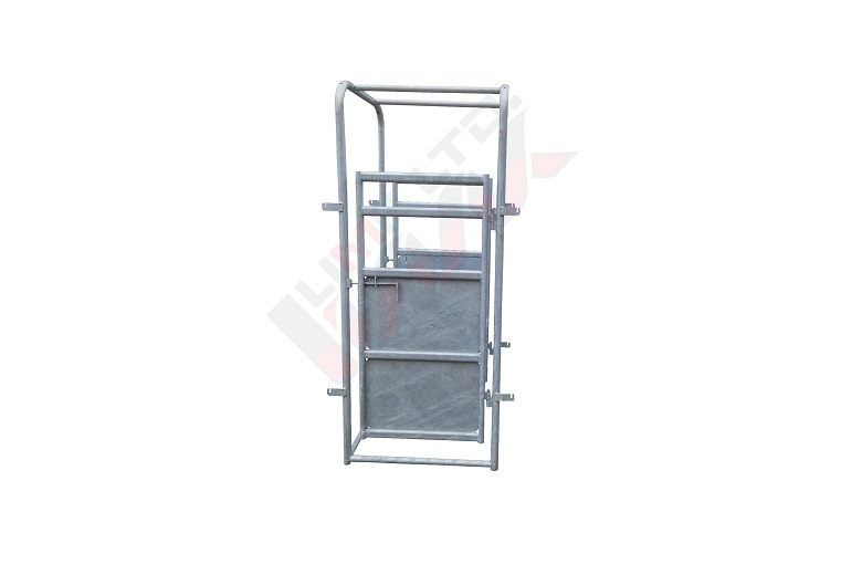 Frame for handling system with 2 doors