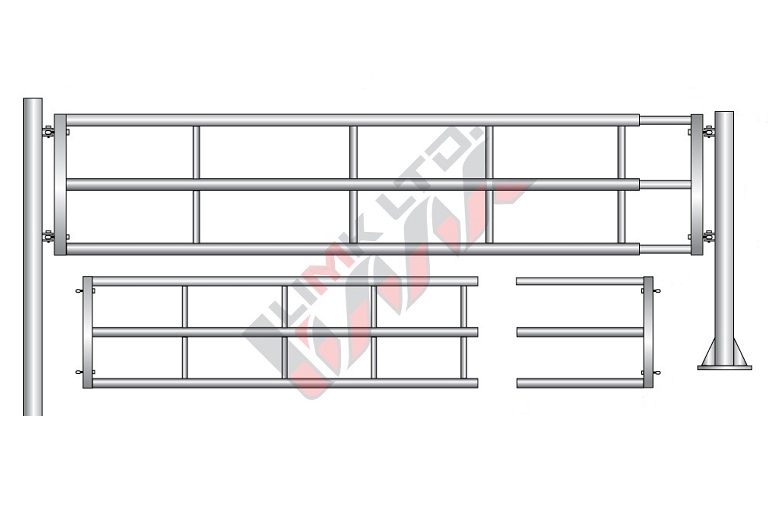 Telescopic gate T3