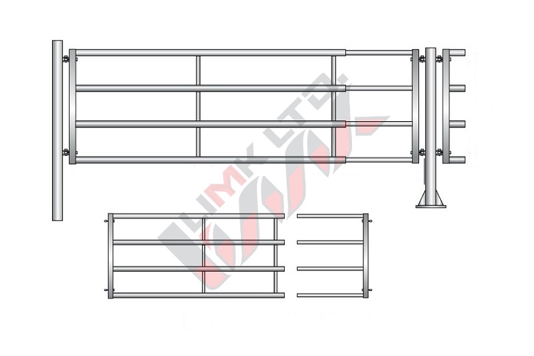 Telescopic gate T4
