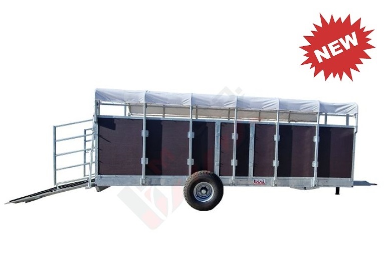 Trailer for transport of animals