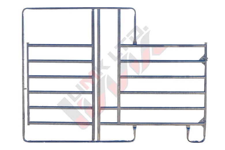 Panels for horses with gate and feed front HF 6