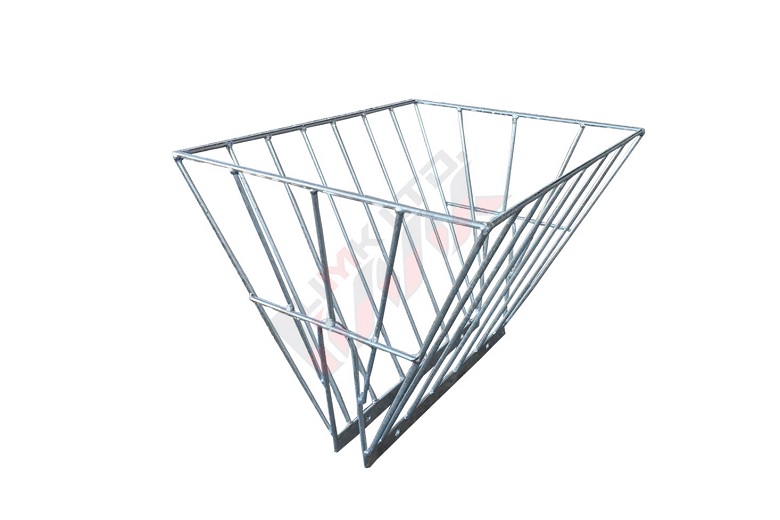 Hay feeder for sheep and goats