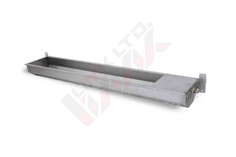 Drinking trough for sheep 2.00m stainless steel