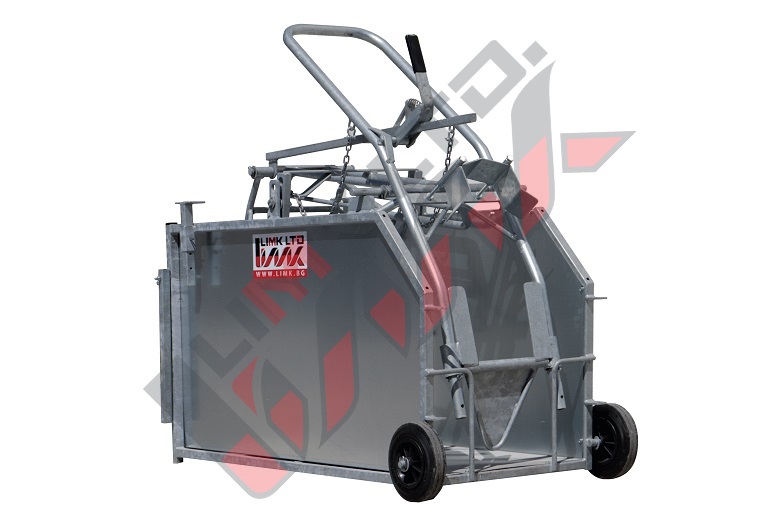Turning crate for sheep